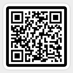 Meme Scan Me QR Code meme Sticker